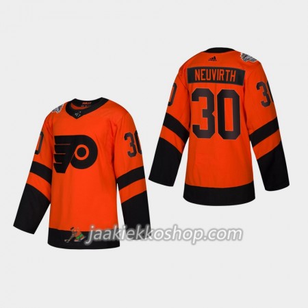 Miehille NHL Philadelphia Flyers Pelipaita Michal Neuvirth 30 Adidas 2019 Stadium Series Authentic